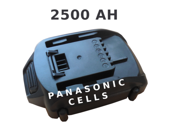 Accu voor Worx WG890- 18 Volt - 2500 mAh - top kwaliteit Panasonic cellen