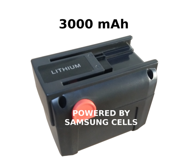 Accu voor Gardena HighCut 48-Li - 18 Volt - 3000 mAh - Samsung cellen