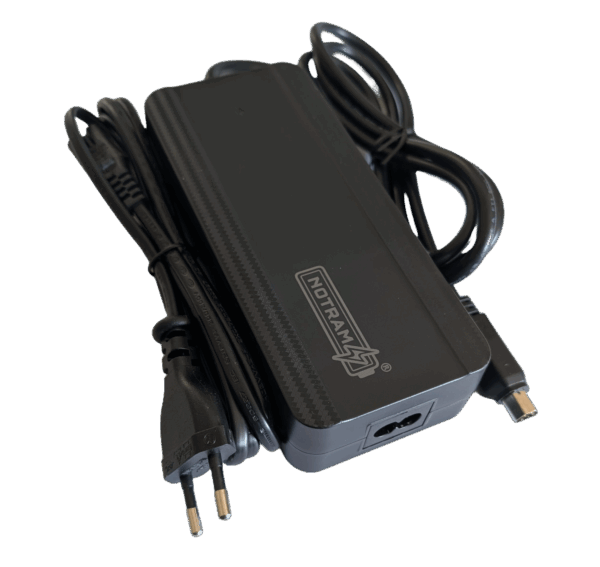 Stella Acculader - Elektrische fietsoplader - 5-polig  - trapezium - 36 Volt - 2 Ampère - Afbeelding 3