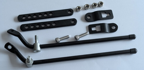 Universele fietsaccu compleet met  bagagedrager en oplader voor zelfbouw - 17.5 Ah - incl oplader - zwart - Afbeelding 2