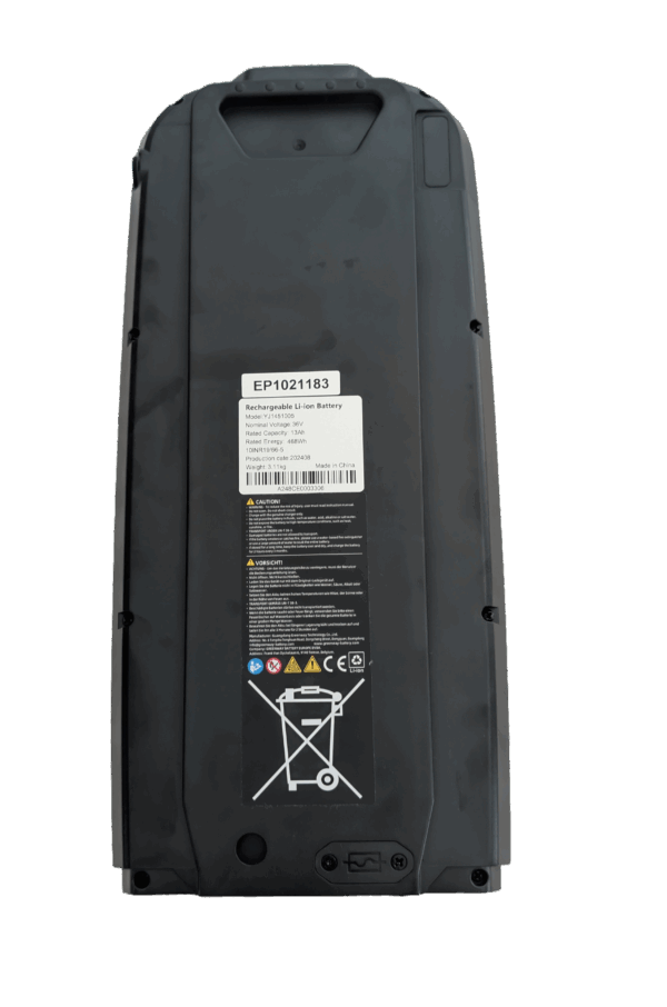 Fietsaccu voor Zundapp Amigo Minerva Chrisson Telefunken YJ145 - 36 Volt - 13 Ah - 468 WH - Afbeelding 5