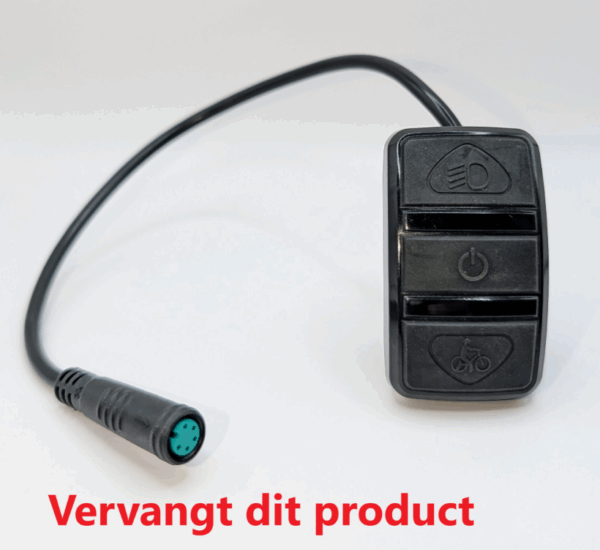 POD Eleon 3 Buttons B01 Black – CAN versie - Afbeelding 2