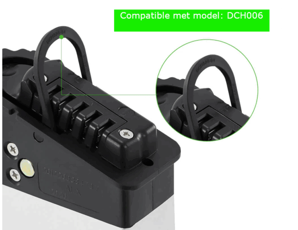 Fietsaccu voor diverse vouwfietsen DHC006 voor FIdo M1 Pro Bezior XF200, Samebike - 48 V - 11,6 AH - 556 wh - Afbeelding 8